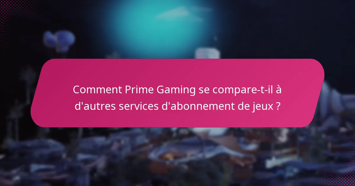 Quand les offres Prime Gaming expirent-elles ?