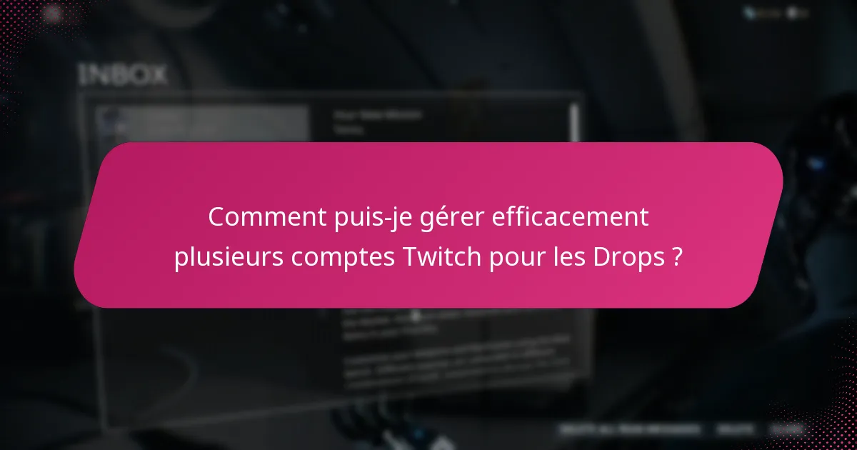 Comment fonctionne la synchronisation des réclamations sur plusieurs comptes ?