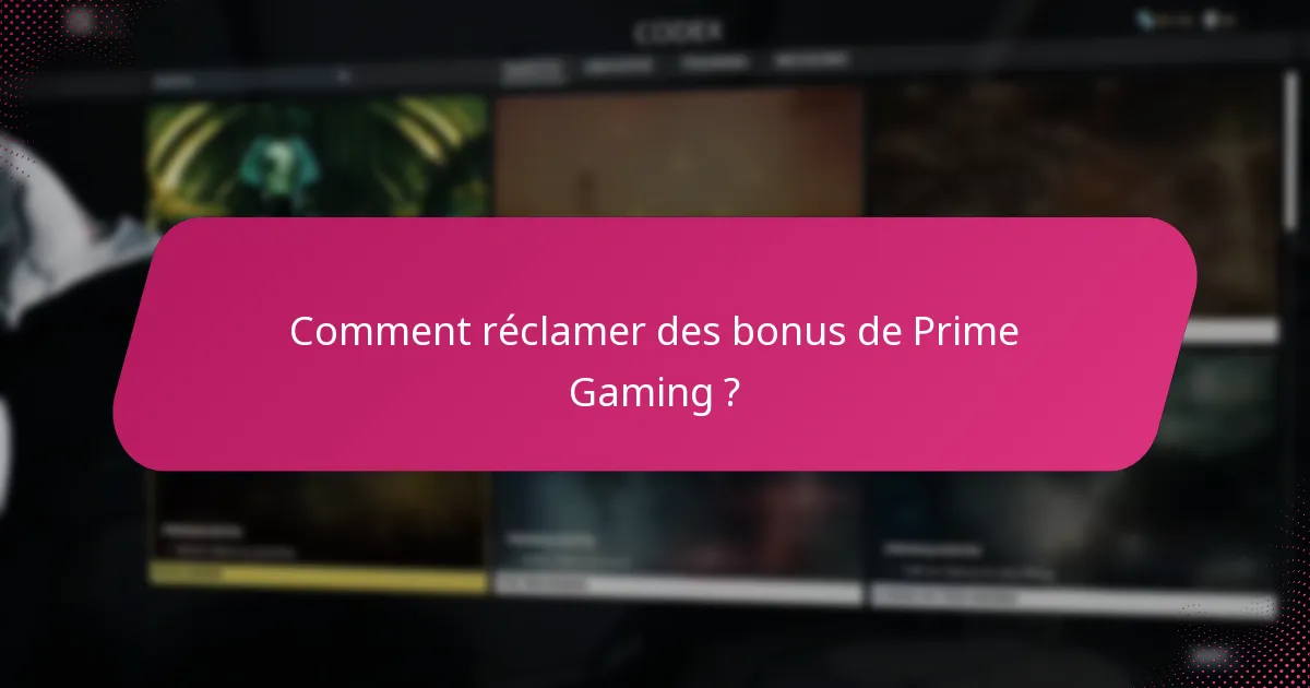 Quelles promotions spéciales propose Prime Gaming ?