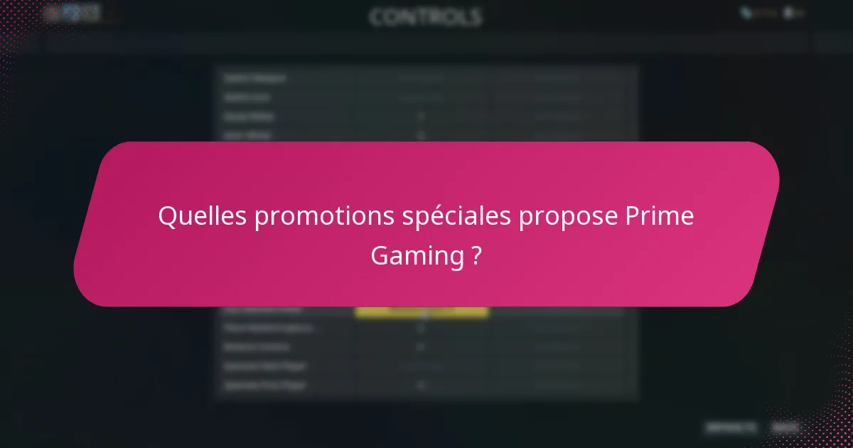Comment réclamer des bonus de Prime Gaming ?