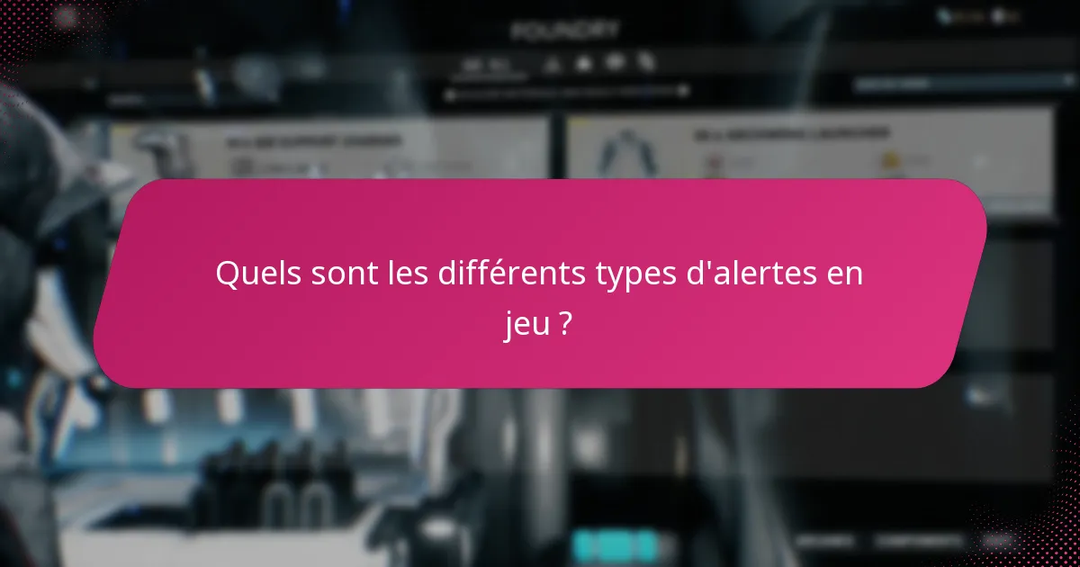 Quelles sont les implications d’ignorer les alertes en jeu ?